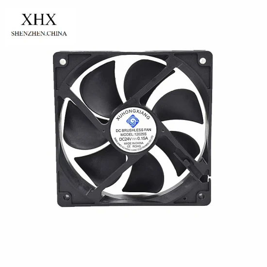 120X120X25mm Exhaust Axial Fan 12025 Small DC Brushless Cooling Fan 12cm Computer Case Fan