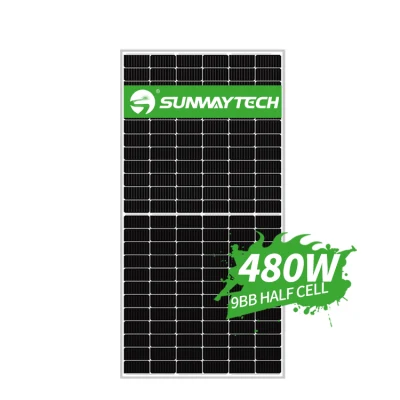 Mc4 Compatible Connector Monocrystalline Silicon 480W 450W a Solar Panel for Home