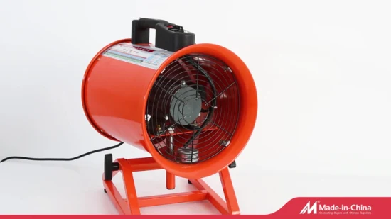 200mm Portable High Speed Industrial Ventilation Fan with 2600rpm and Powerful Airflow